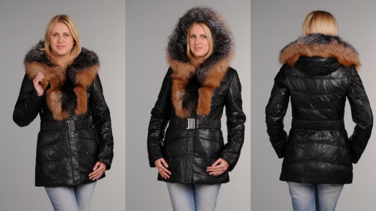 Кожаные куртки и пуховики!Налетай!Новая зимняя коллекция!