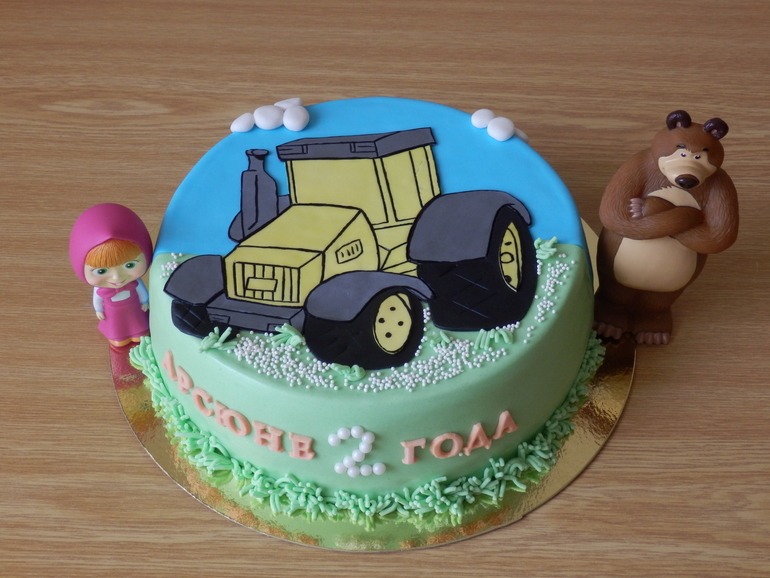 Торты  Замок, Лего и аппликация