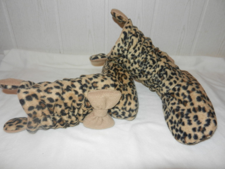 Утепляем ножки в теплые сапожки )))