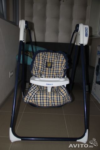 Электрокачели Graco б/у - 500 рублей