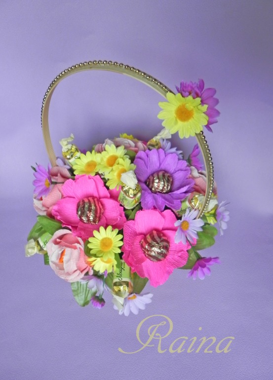 Букеты из конфет для любимых воспитателей!