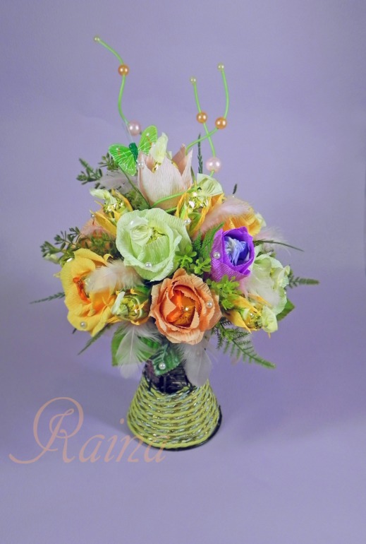 Букеты из конфет для любимых воспитателей!