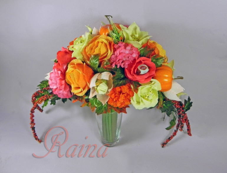 Букеты из конфет для любимых воспитателей!