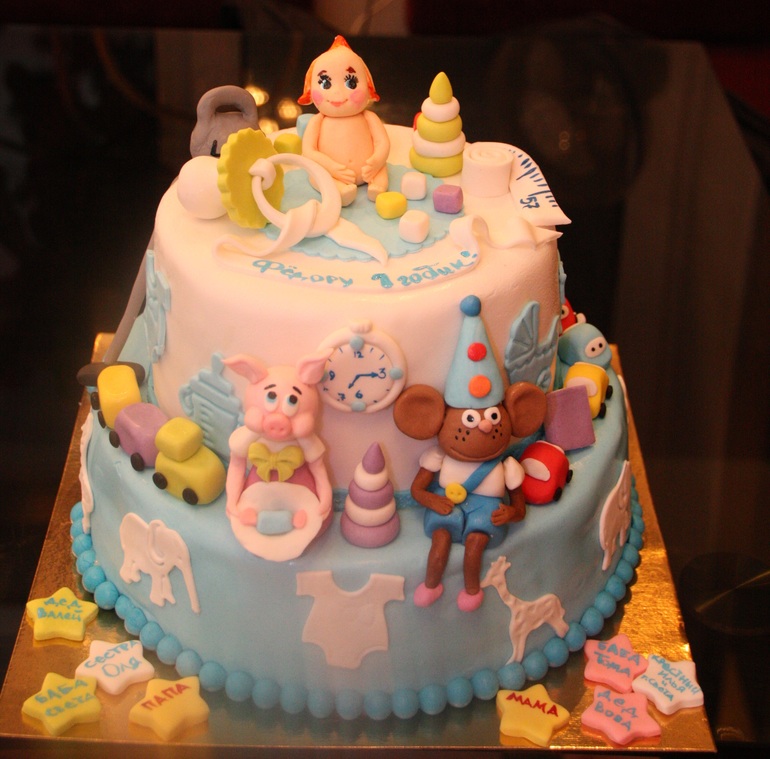 Детский фантазийный тортик