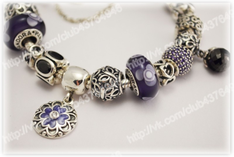 Украшения в стиле pandora из серебра 925 пробы