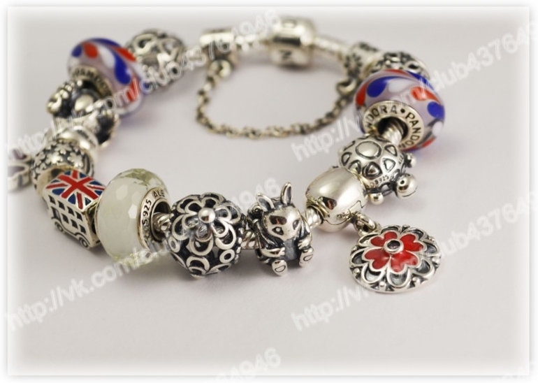 Украшения в стиле pandora из серебра 925 пробы