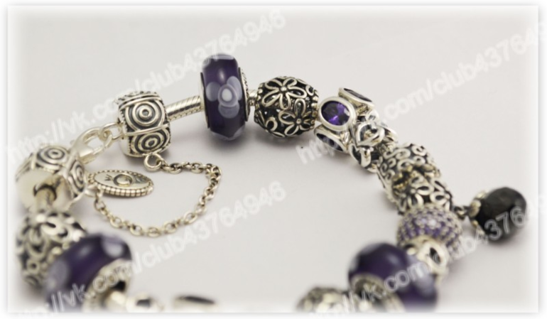 Украшения в стиле pandora из серебра 925 пробы