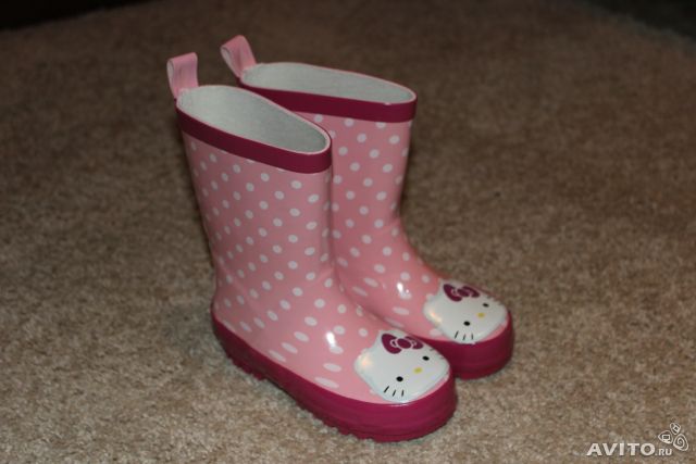 Резиновые сапожки HelloKitty