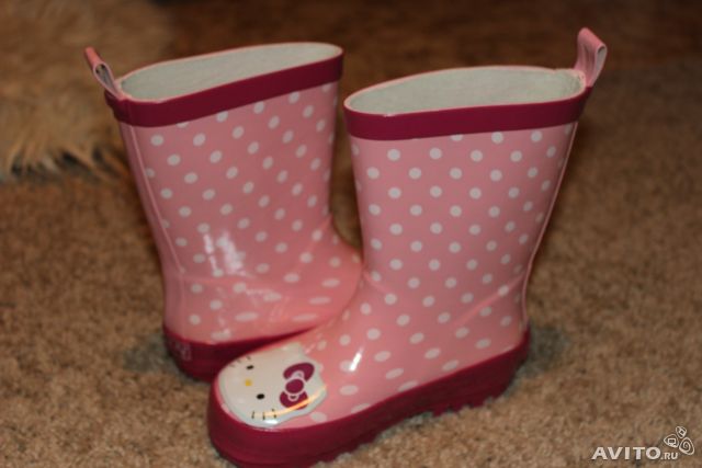 Резиновые сапожки HelloKitty