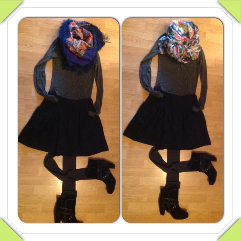 Похвастайтесь шарфиками