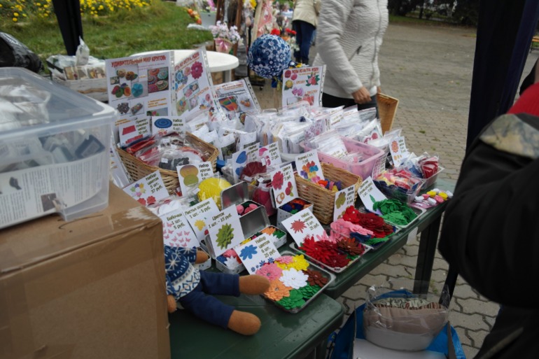 Моя первая ярмарка:)