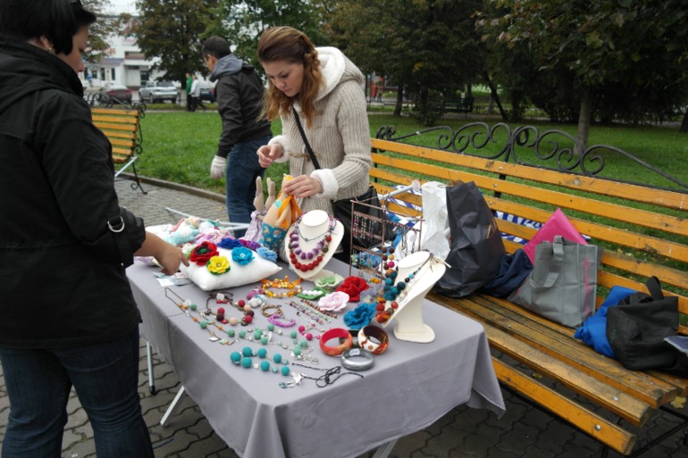 Моя первая ярмарка:)