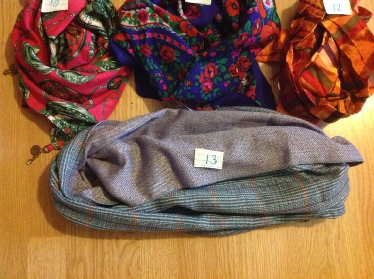 Похвастайтесь шарфиками