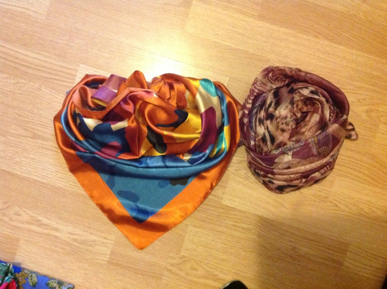 Похвастайтесь шарфиками