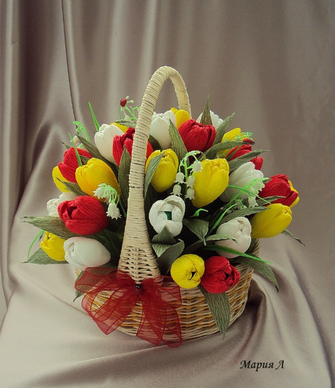 корзиночка и ручной