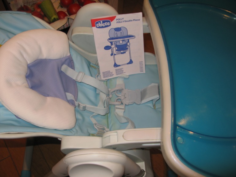 Детский стул chicco polly Б/У