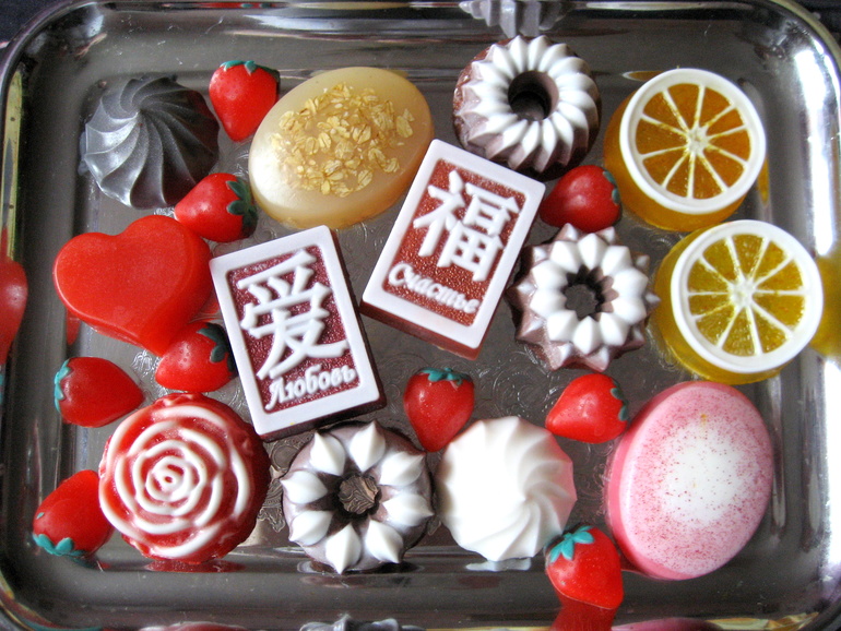 Мои мыльные поделки))