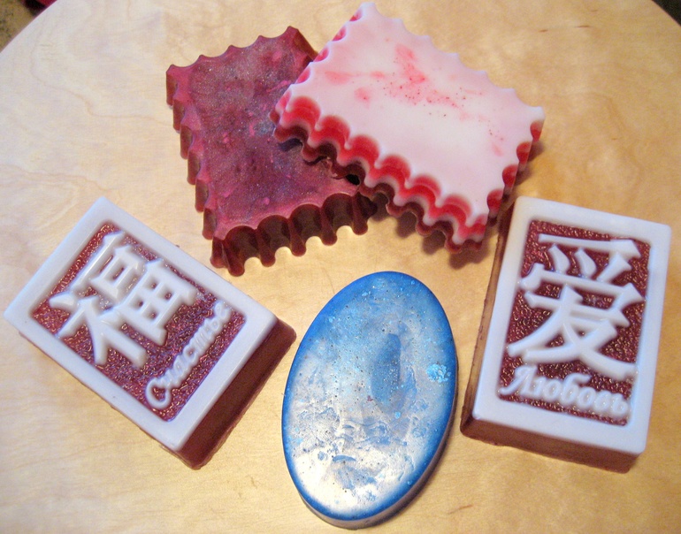 Мои мыльные поделки))