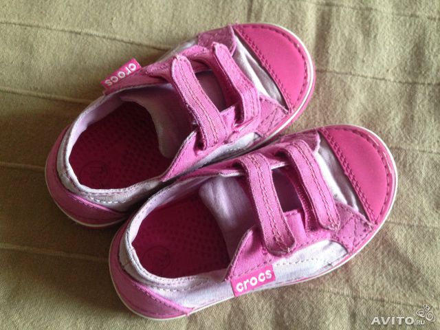 Сникеры Crocs размер С9 (26-й)  б/у 500 р