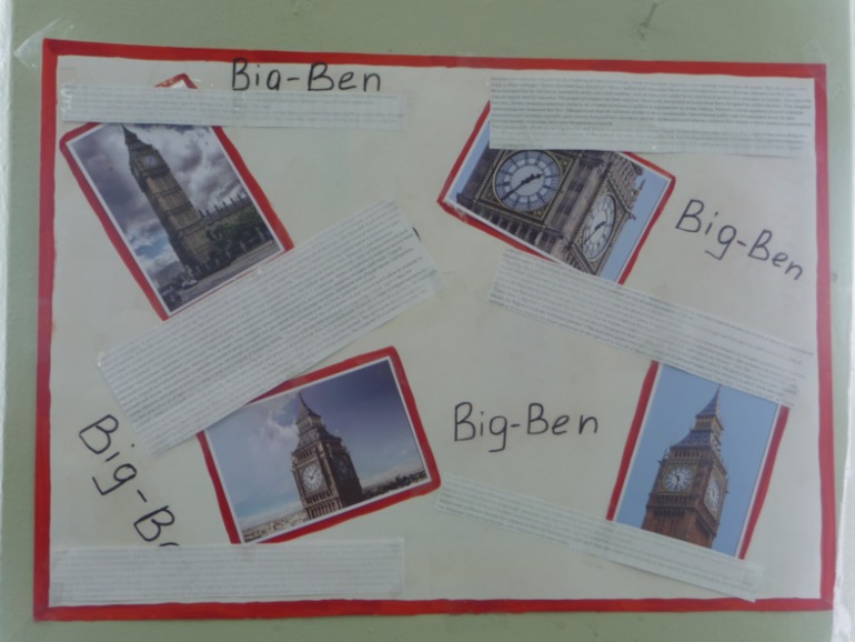 Творческие задания в школе. Плакаты.