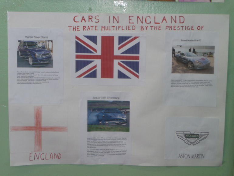 Творческие задания в школе. Плакаты.