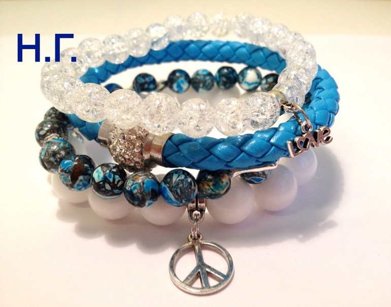 Браслеты из натуральных камней. (Москва)