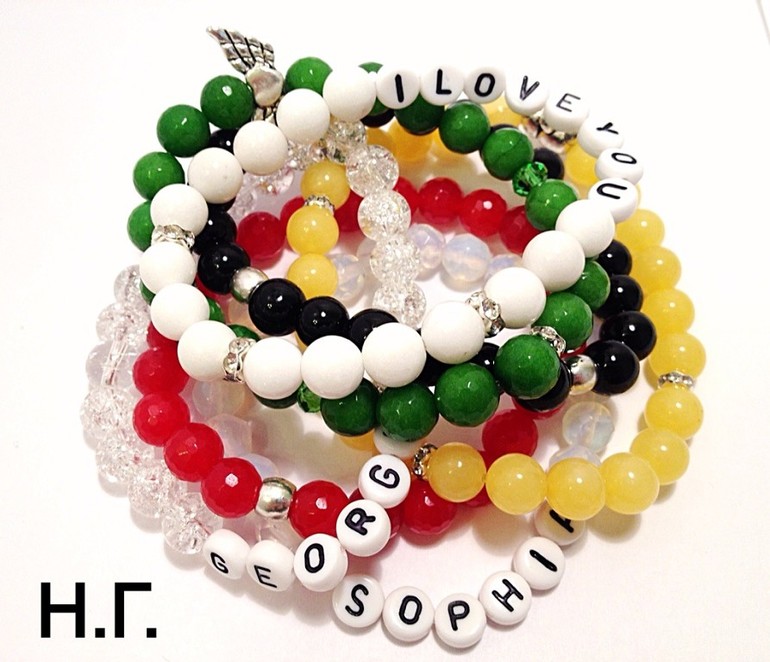 Браслеты из натуральных камней. (Москва)