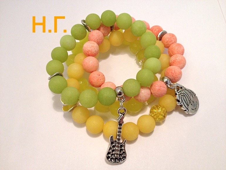 Браслеты из натуральных камней. (Москва)