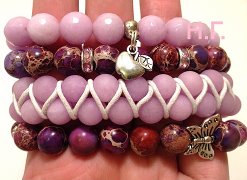 Браслеты из натуральных камней. (Москва)