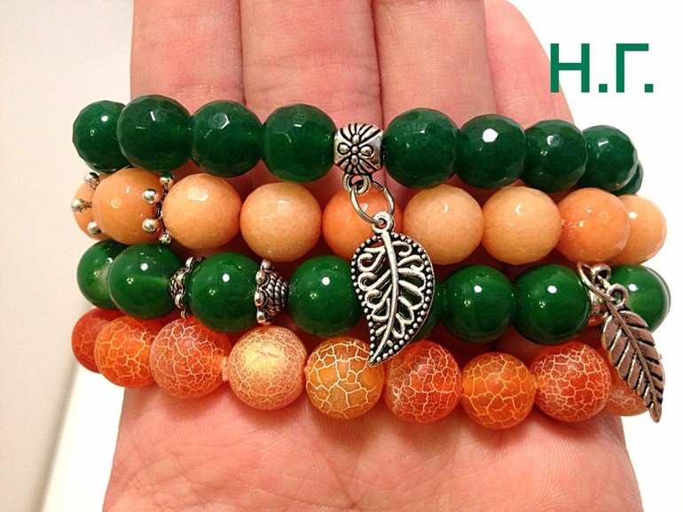 Браслеты из натуральных камней. (Москва)