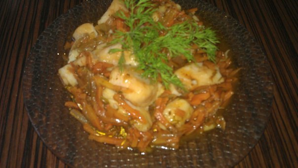 Рыбка под маринадом( четвертый день,третьей недели)