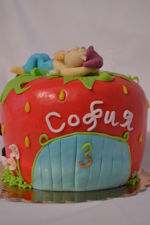 очередная клубничка и жар-птица