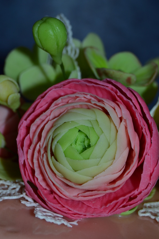 торт с цветами, для себя