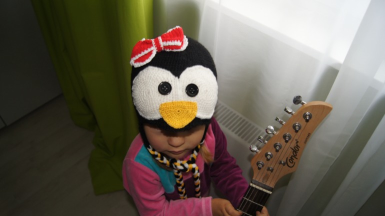 Воплощаю потихоньку задуманное))). Пингвин.