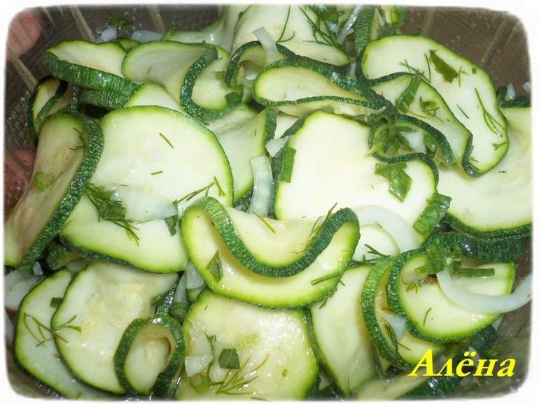 Закусочные кабачки.