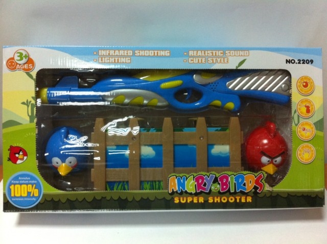 Детский лазерный тир Angry birds (Энгри бердс) 950р