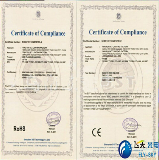 Светодиодные мигающие цветные шары, цена 30 руб!