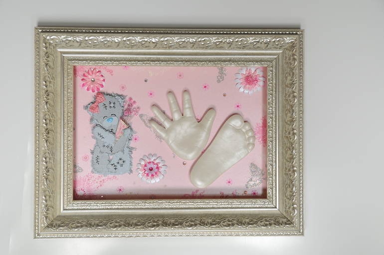 Слепки детских ручек и ножек на заказ. Москва и Подмосковье