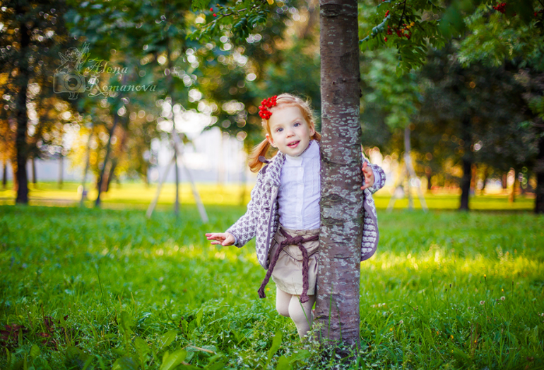 Солнечная погода и солнечная девочка!