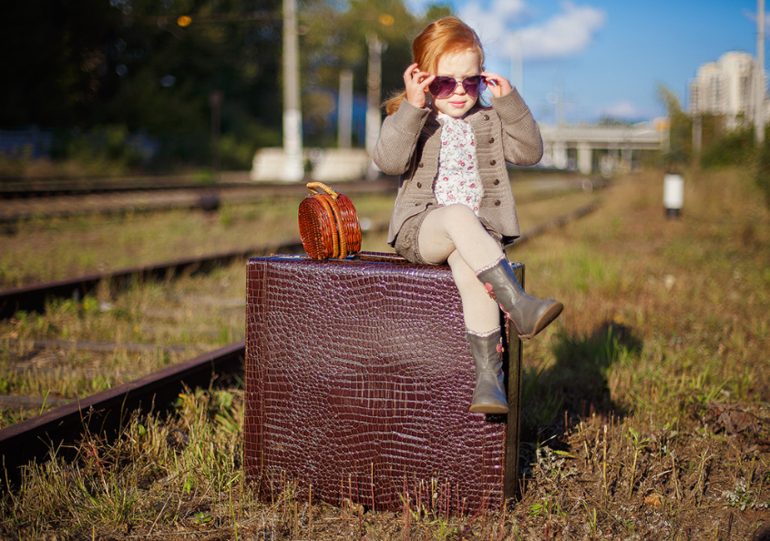 Солнечная погода и солнечная девочка!