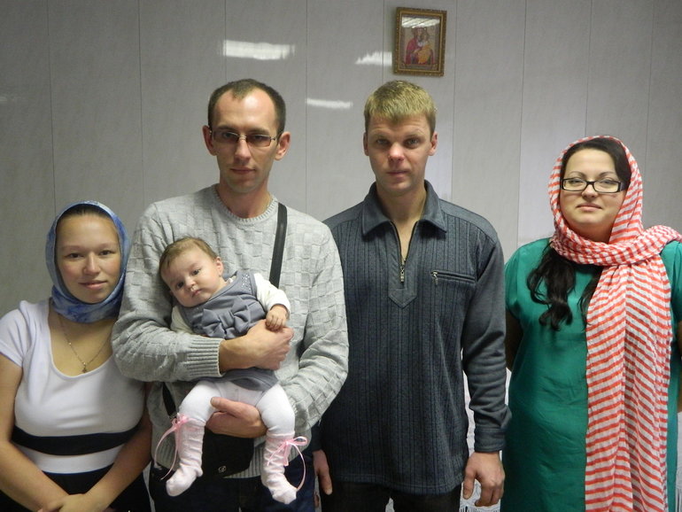 Мы покрестились)))