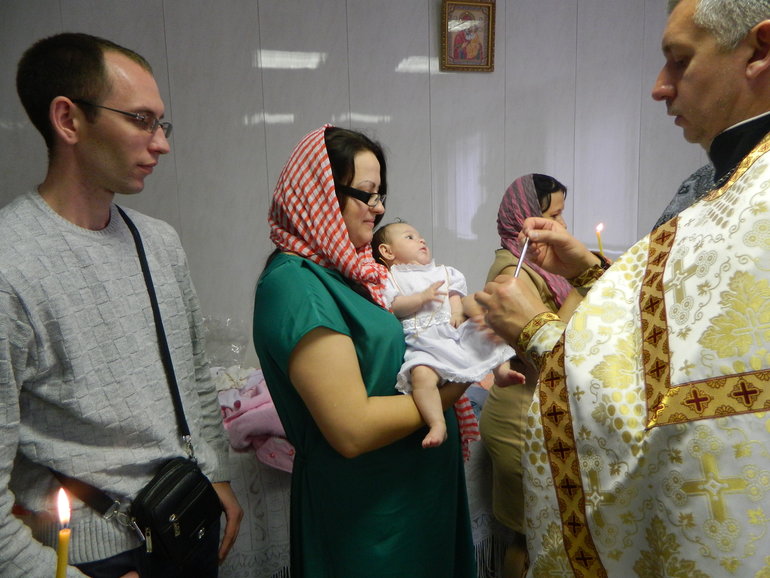 Мы покрестились)))