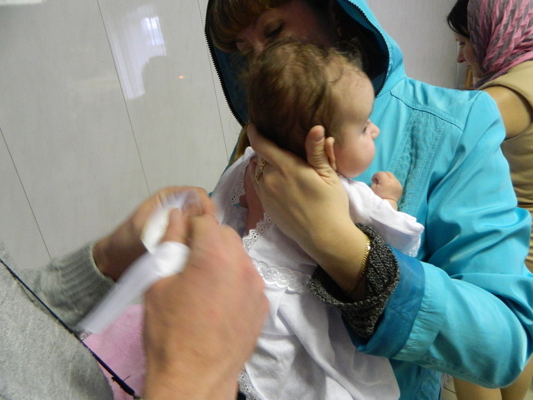 Мы покрестились)))