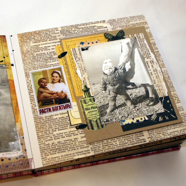 ретро-альбом для стоматолога