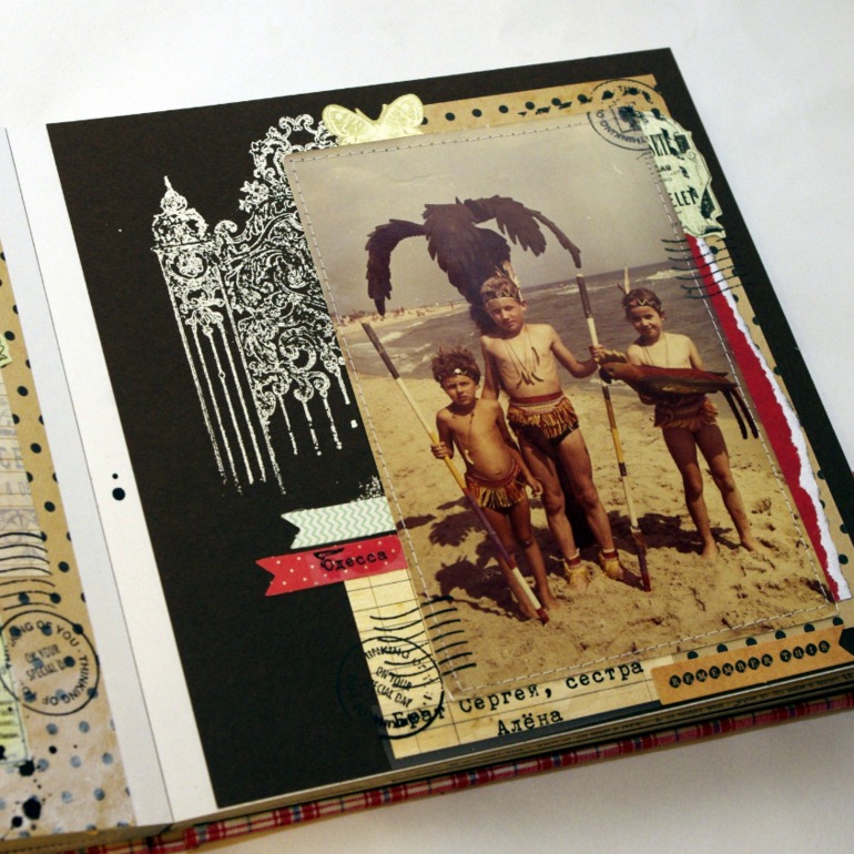 ретро-альбом для стоматолога