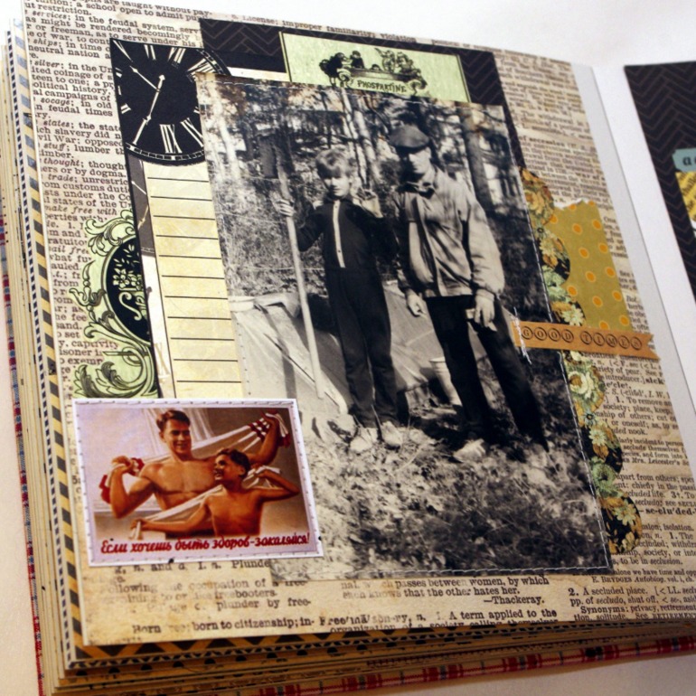 ретро-альбом для стоматолога