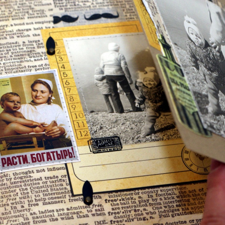 ретро-альбом для стоматолога