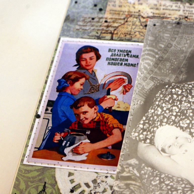 ретро-альбом для стоматолога