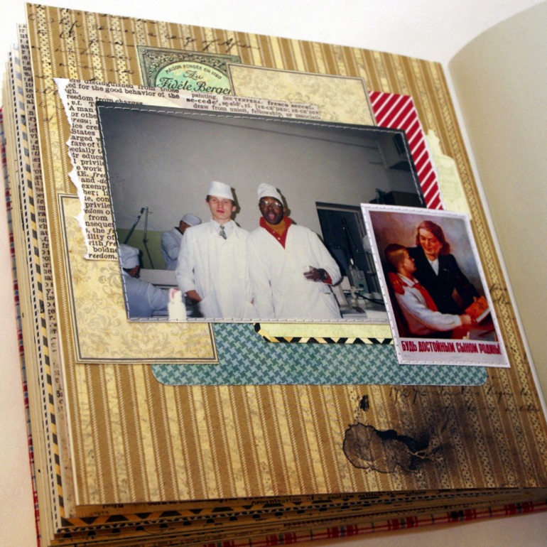 ретро-альбом для стоматолога