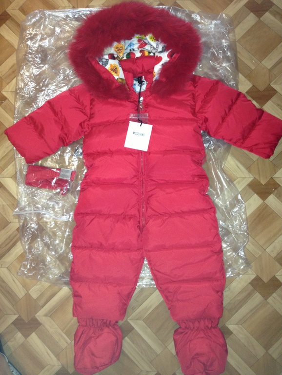 Пуховики для малышей MOSCHINO, оригинал! В наличии!!!! СУПЕРРР!